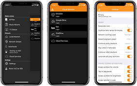 VLC mobile player interface on Android